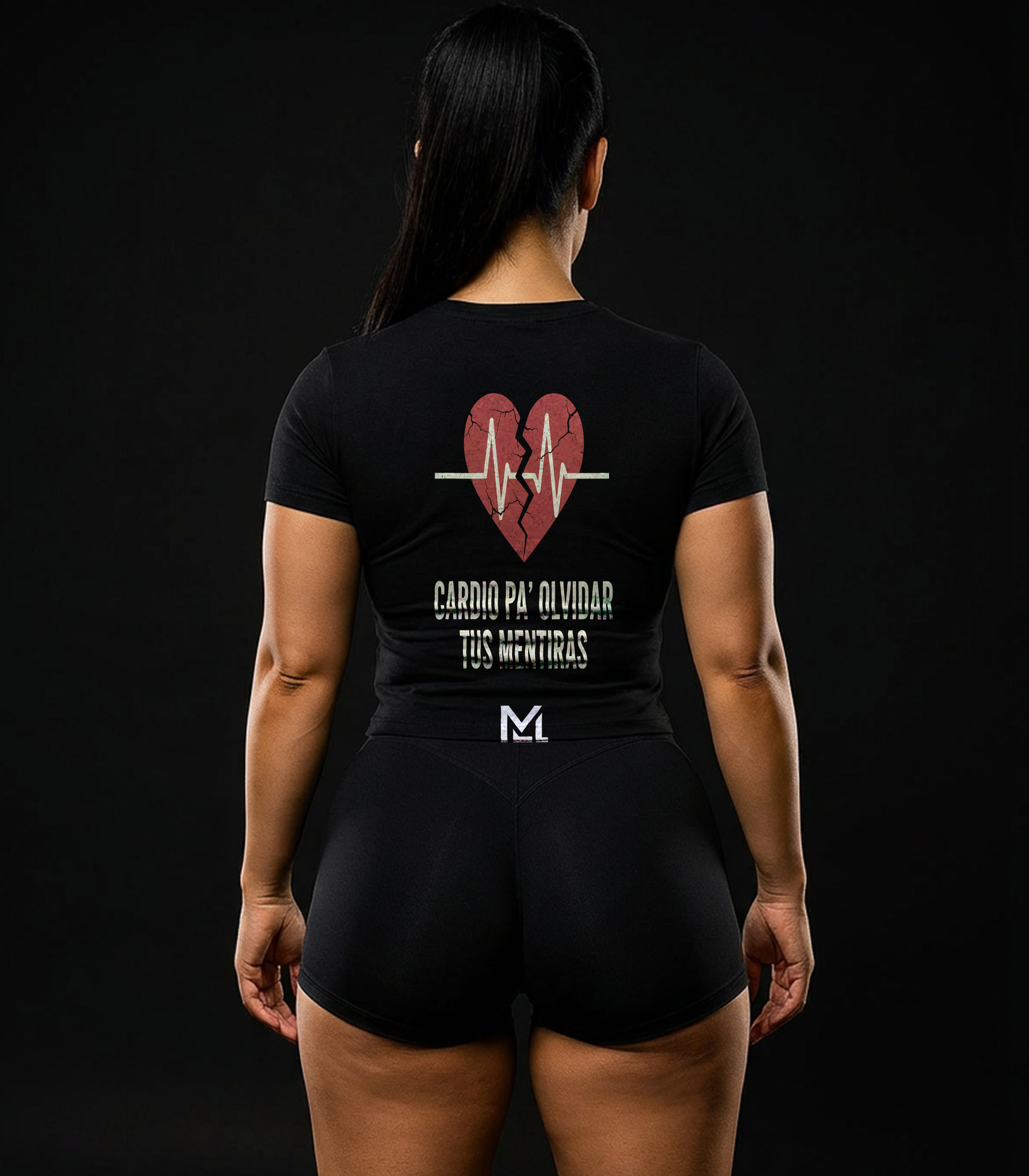 Heavyweight T-Shirt - Cardio Pa' Olvidar Tus Mentiras