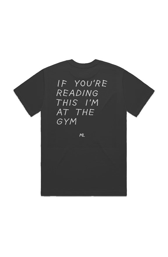 Oversized Heavyweight T-Shirt – At The Gym