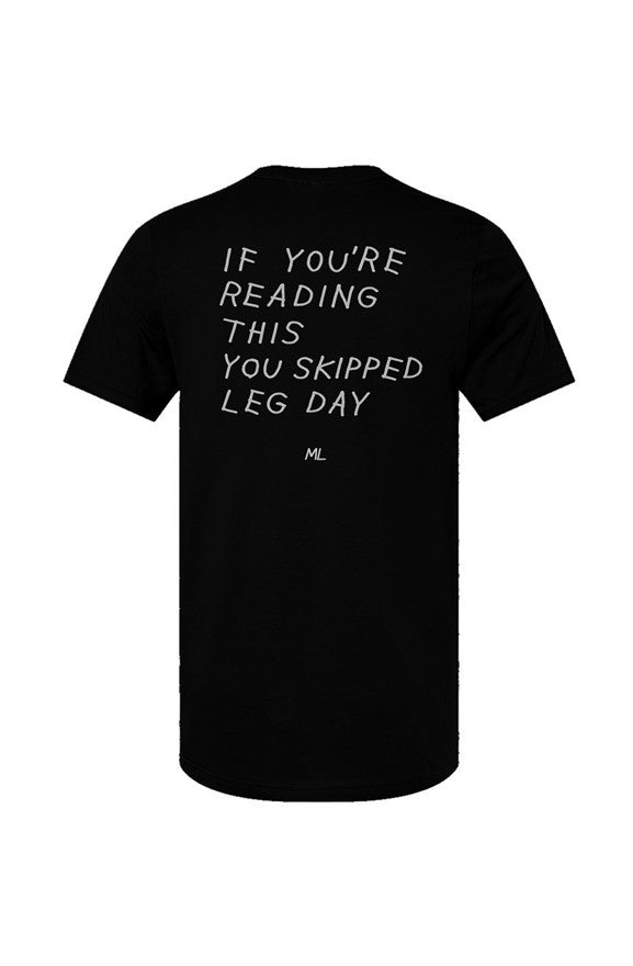 Heavyweight T-Shirt - If You're Reading_Skipped Leg Day